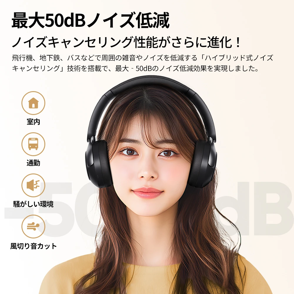 QCY H3 PRO Amazon JP black Listing main image 1