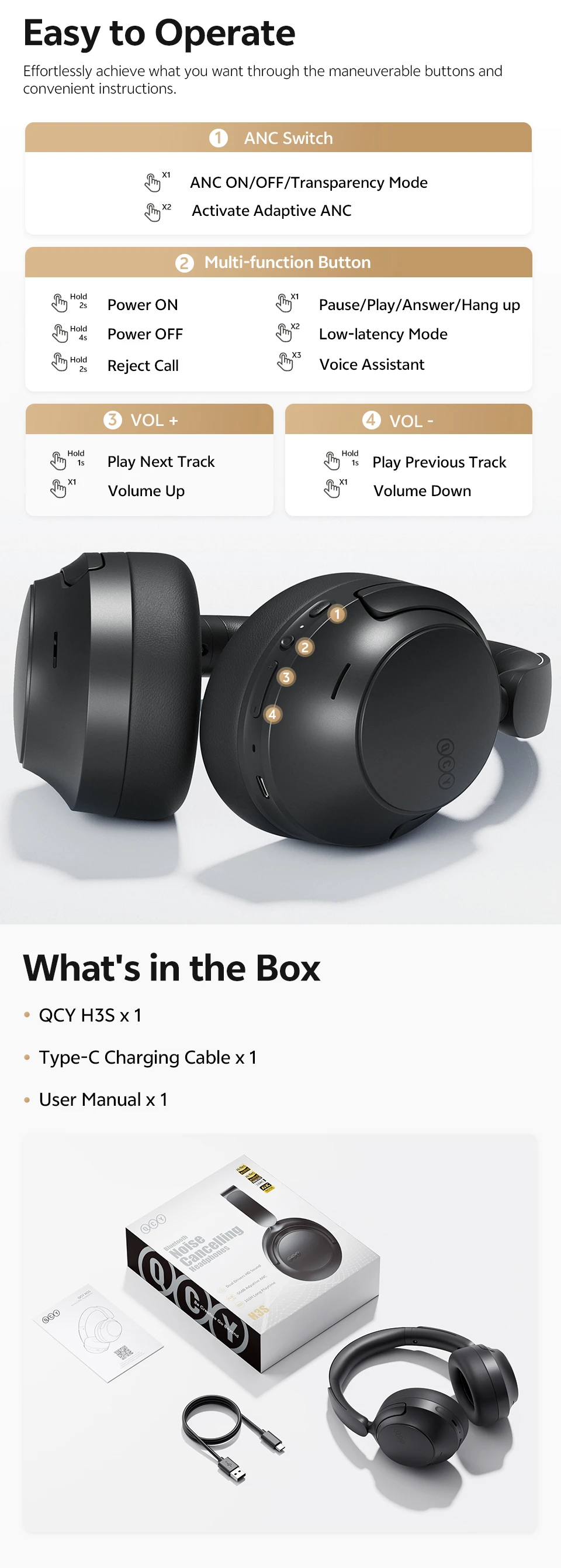QCY H3S AliExpress 长详情页切片 8