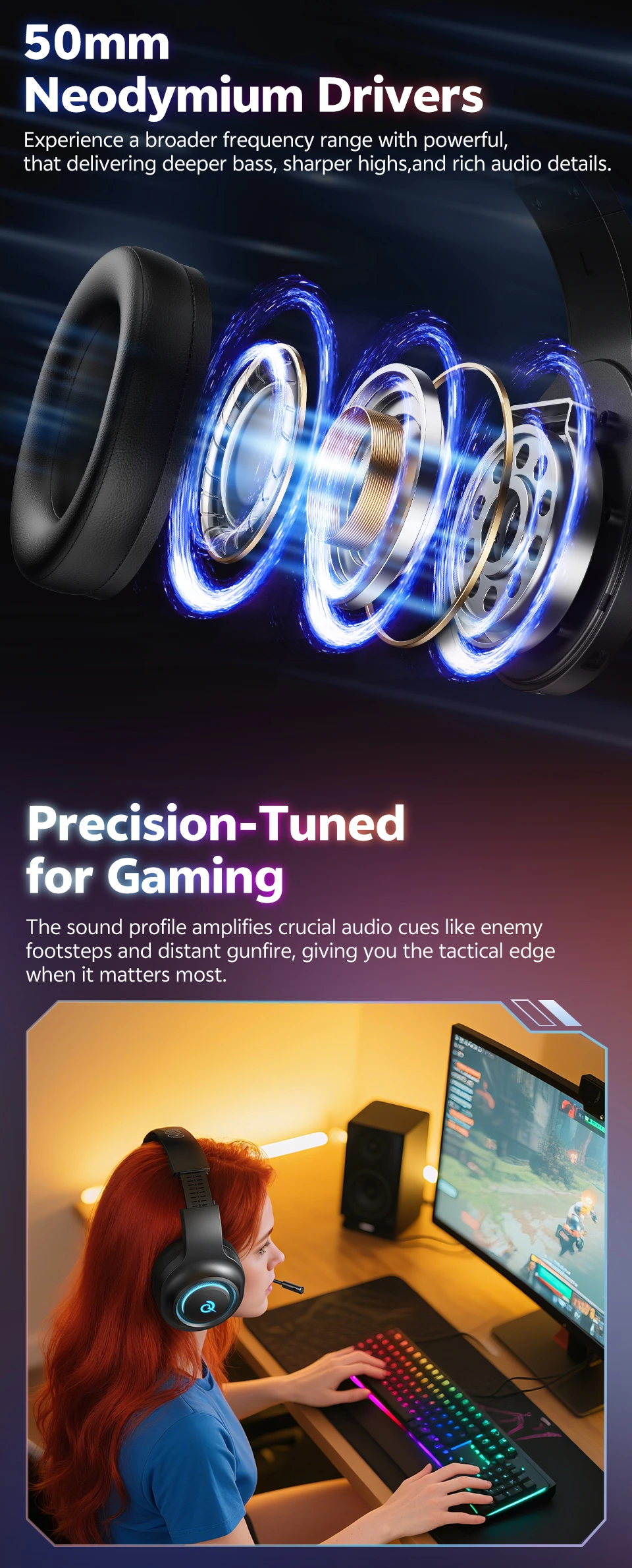 QCY Heroad V200 AliExpress 长详情页切片 2