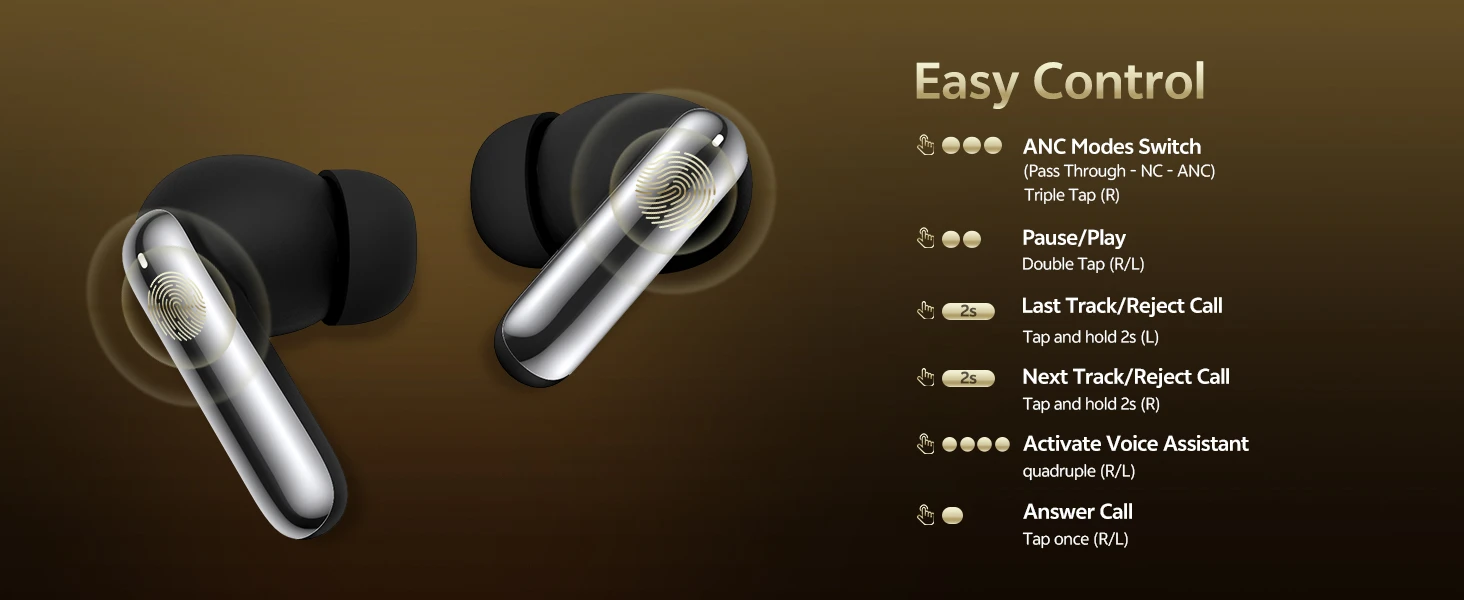QCY MeloBuds N50 Amazon black SKU A+ content module 14
