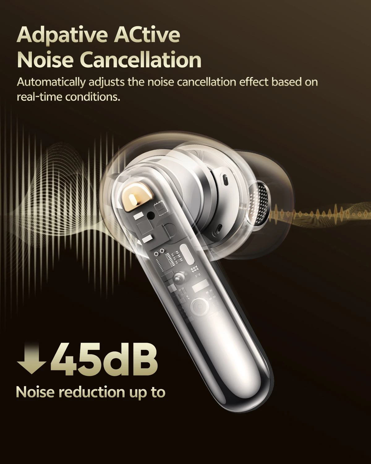 QCY MeloBuds N50 Amazon black SKU main image 2