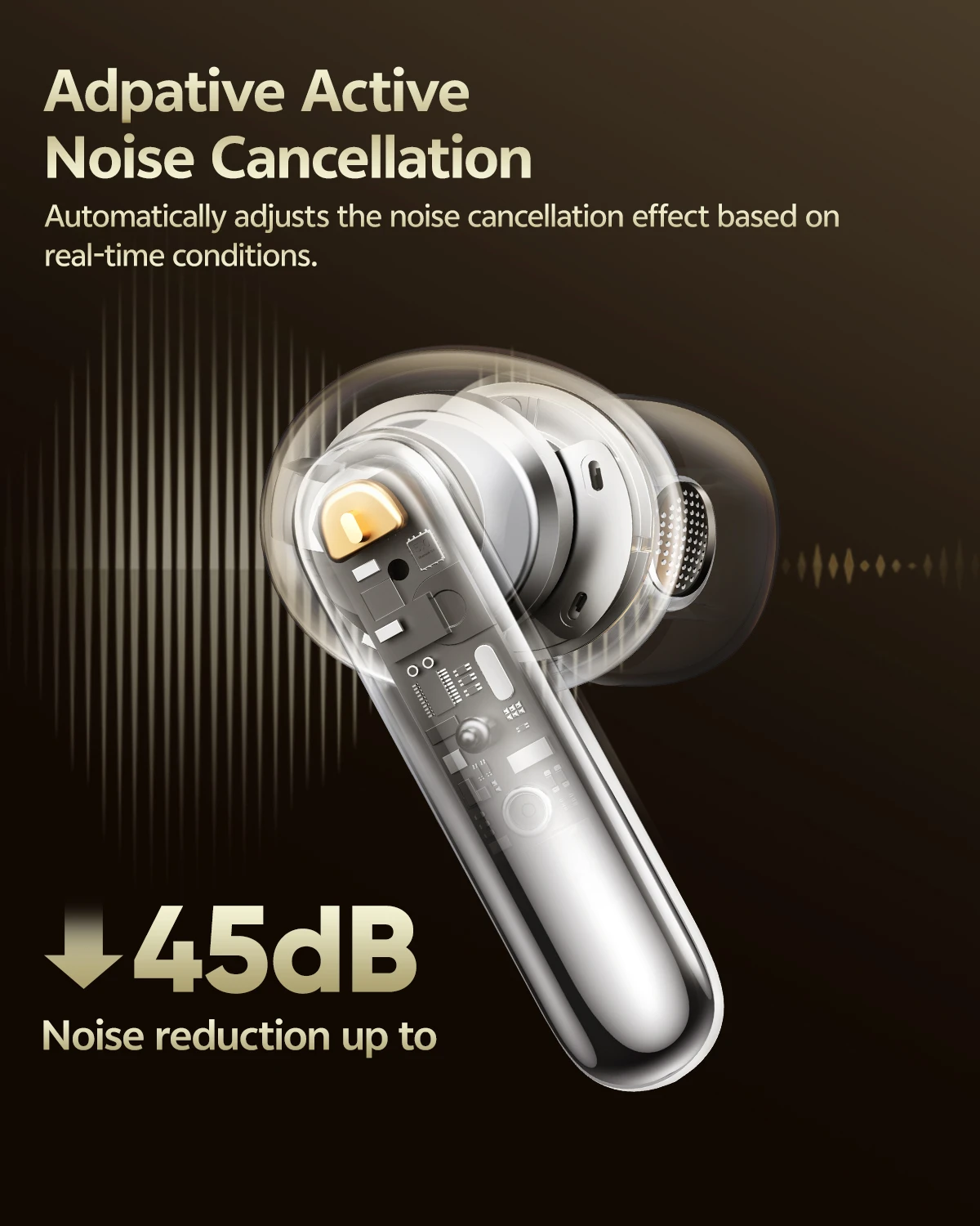 QCY MeloBuds N50 Amazon white SKU main image 2