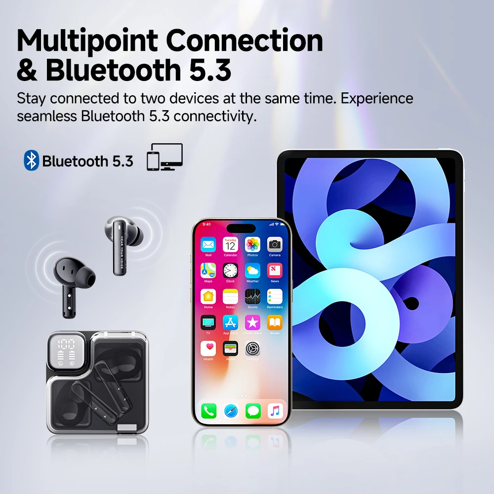 QCY MeloBuds Neo Amazon 黑色 SKU 主图 6